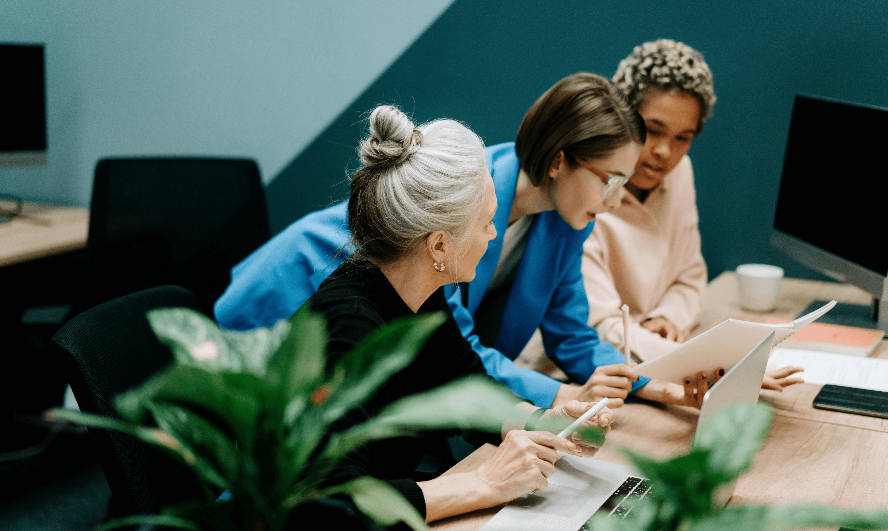 Das Team von JoyCareer bei der Arbeit